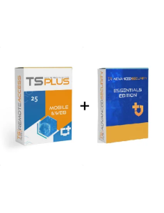 Zestaw TsPlus MOBILE & WEB 25 wraz z TSplus Security Essentials