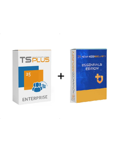 Zestaw TSplus Remote Access ENTERPRISE 25 wraz z TSplus Security Essentials