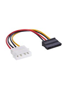 NOWY ADAPTER PRZEDŁUŻACZ AKYGA MOLEX 4PIN NA SATA AK-CA-17