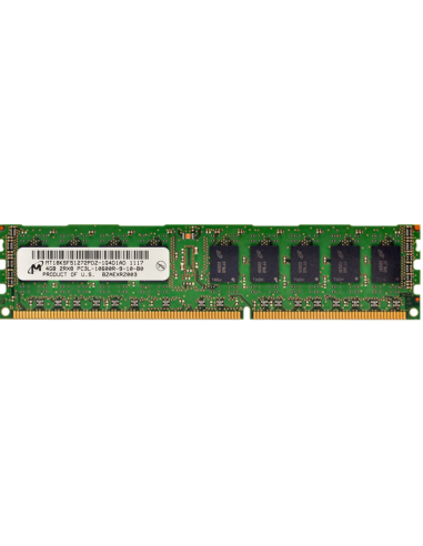 PAMIEC MICRON 4GB 2RX8 ECC REG PC3L-10600R MT18KSF51272PDZ-1G4D1AD