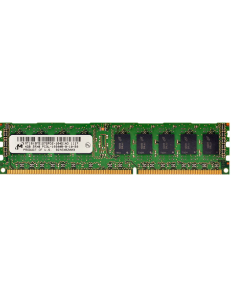 PAMIEC MICRON 4GB 2RX8 ECC REG PC3L-10600R MT18KSF51272PDZ-1G4D1AD