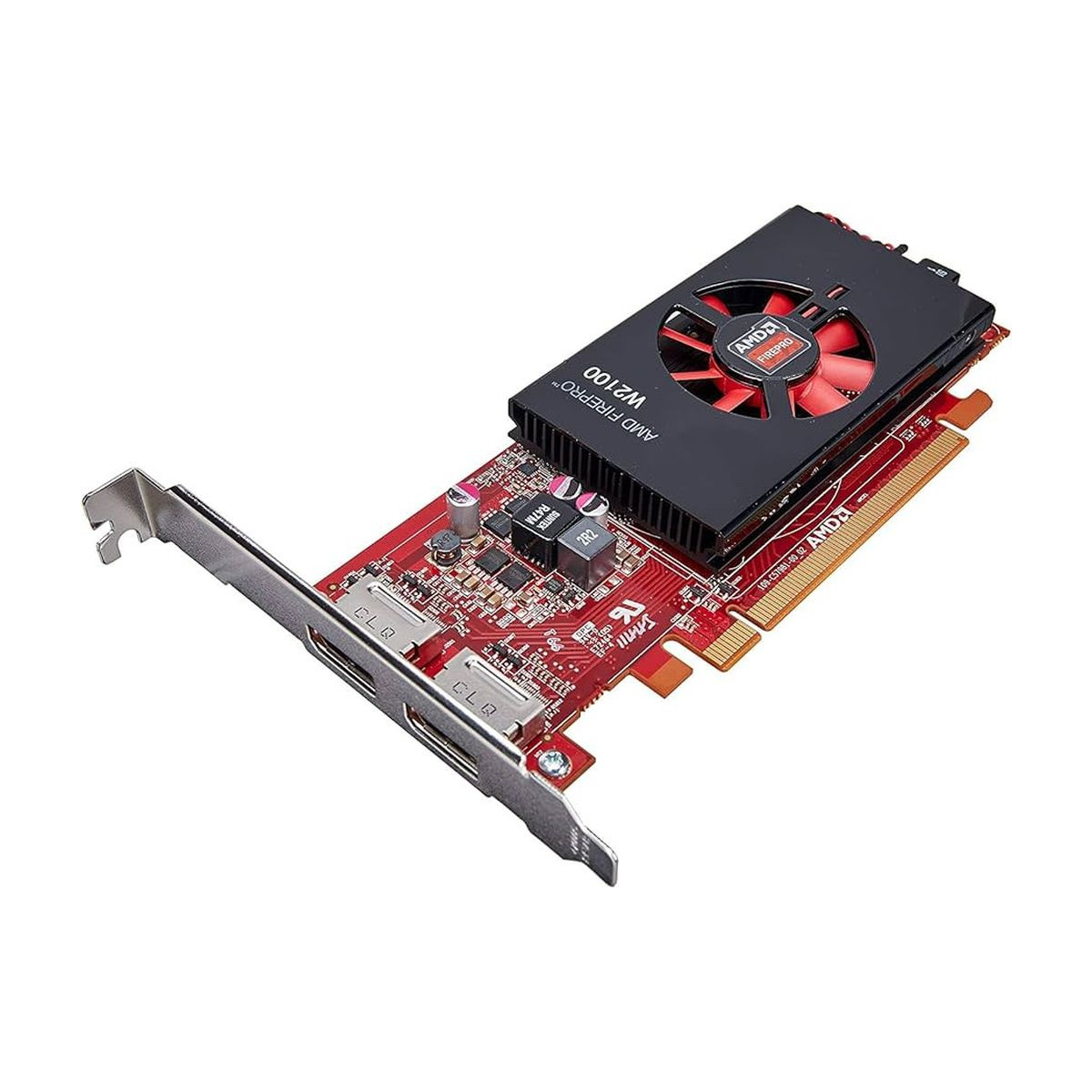 AMD FIREPRO W2100 2GB GDDR3 PCIE 2x DISPLAYPORT