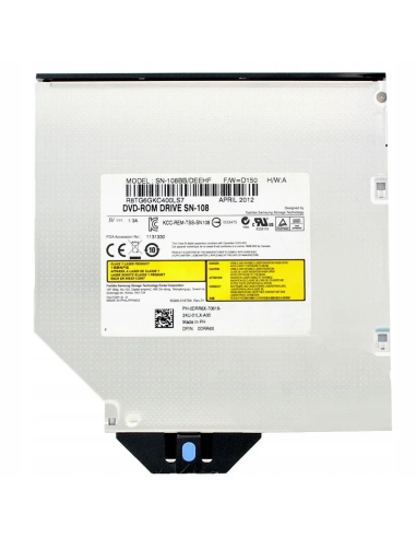 NAPĘD DELL DVD-ROM SLIMLINE MINI SATA SN-108 0DRR6X SN-108BB/DEEHF