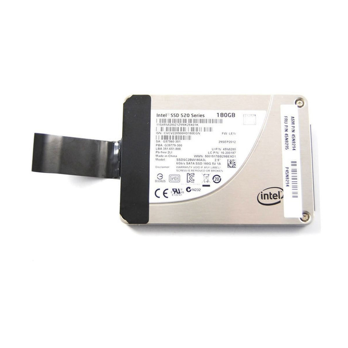 LENOVO INTEL 180GB SSD SATA 6G 2,5 SSDSC2BW180A3L