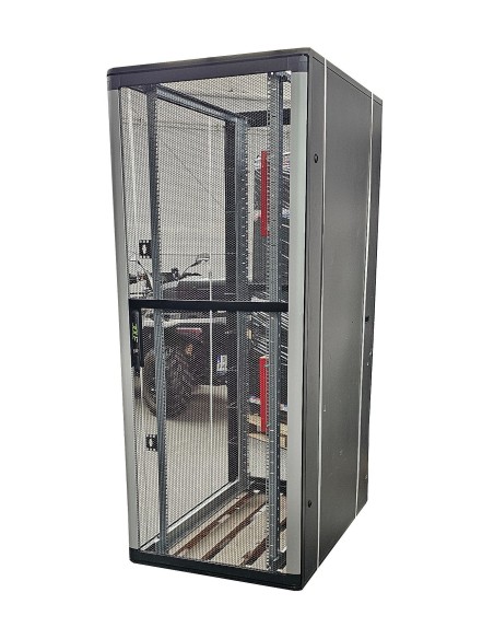 DUŻA SZAFA RACK SERWEROWA ENOC 19'' 42U 800x1200 2xKLUCZ SZYNY ZŁOŻONA