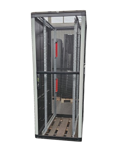 DUŻA SZAFA RACK SERWEROWA ENOC 19'' 42U 800x1200 2xKLUCZ SZYNY ZŁOŻONA