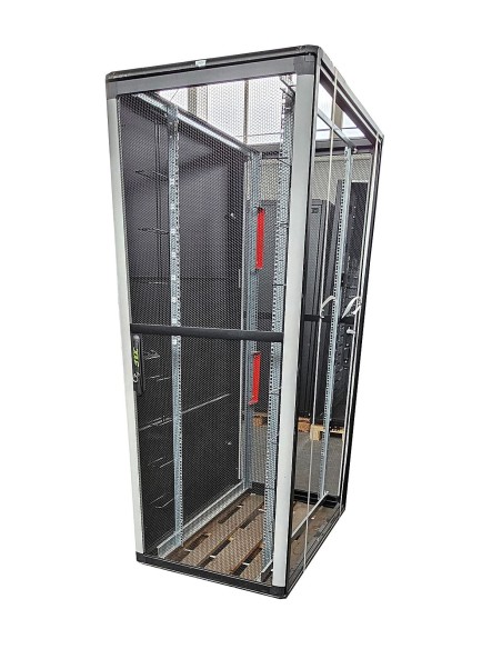 DUŻA SZAFA RACK SERWEROWA ENOC 19'' 42U 800x1200 2xKLUCZ SZYNY ZŁOŻONA