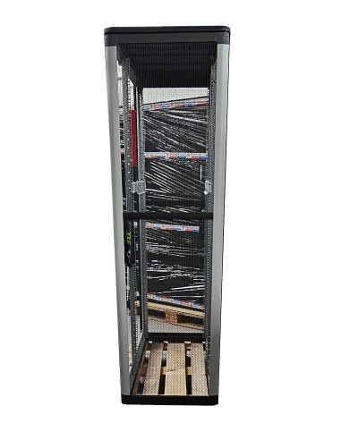 DUŻA SZAFA RACK SERWEROWA ENOC 19'' 42U 600x1200 3xKLUCZ SZYNY ZŁOŻONA