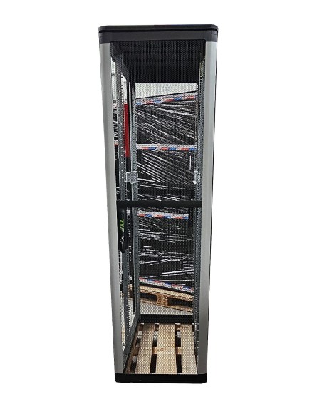 DUŻA SZAFA RACK SERWEROWA ENOC 19'' 42U 600x1200 3xKLUCZ SZYNY ZŁOŻONA