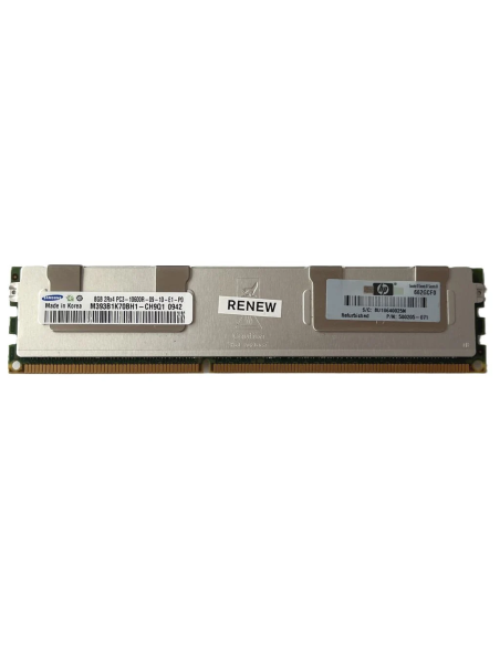 PAMIĘĆ HP SAMSUNG 8GB 2Rx4 PC3-10600R ECC REG M393B1K70BH1-CH9Q1 500205-071