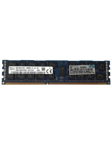PAMIĘĆ HP HYNIX 8GB 2Rx4 PC3-10600R ECC REG HMT31GR7EFR4C-H9 500205-071