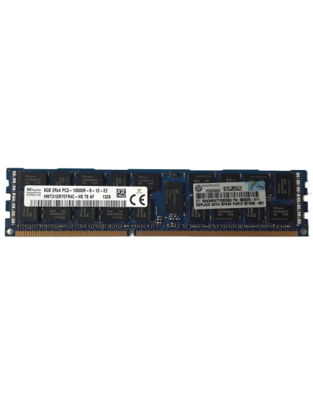 PAMIĘĆ HP HYNIX 8GB 2Rx4 PC3-10600R ECC REG HMT31GR7EFR4C-H9 500205-071