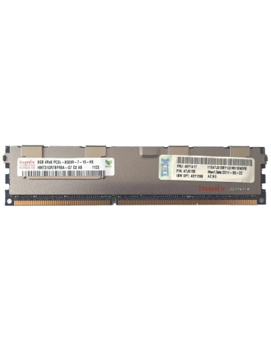 PAMIĘĆ IBM HYNIX 8GB 4Rx8 PC3L-8500R ECC REG HMT31GR7BFR8C-G7 47J0138