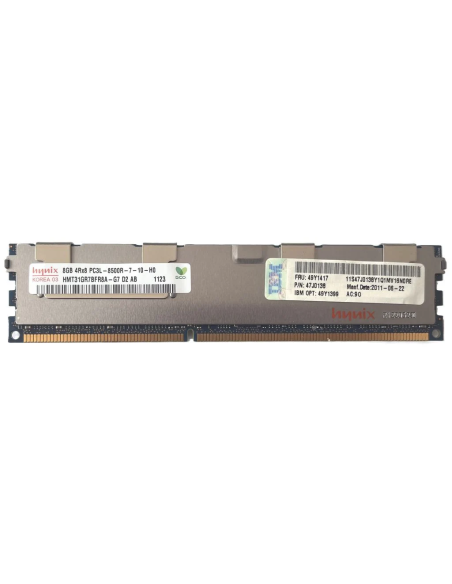 PAMIĘĆ IBM HYNIX 8GB 4Rx8 PC3L-8500R ECC REG HMT31GR7BFR8C-G7 47J0138