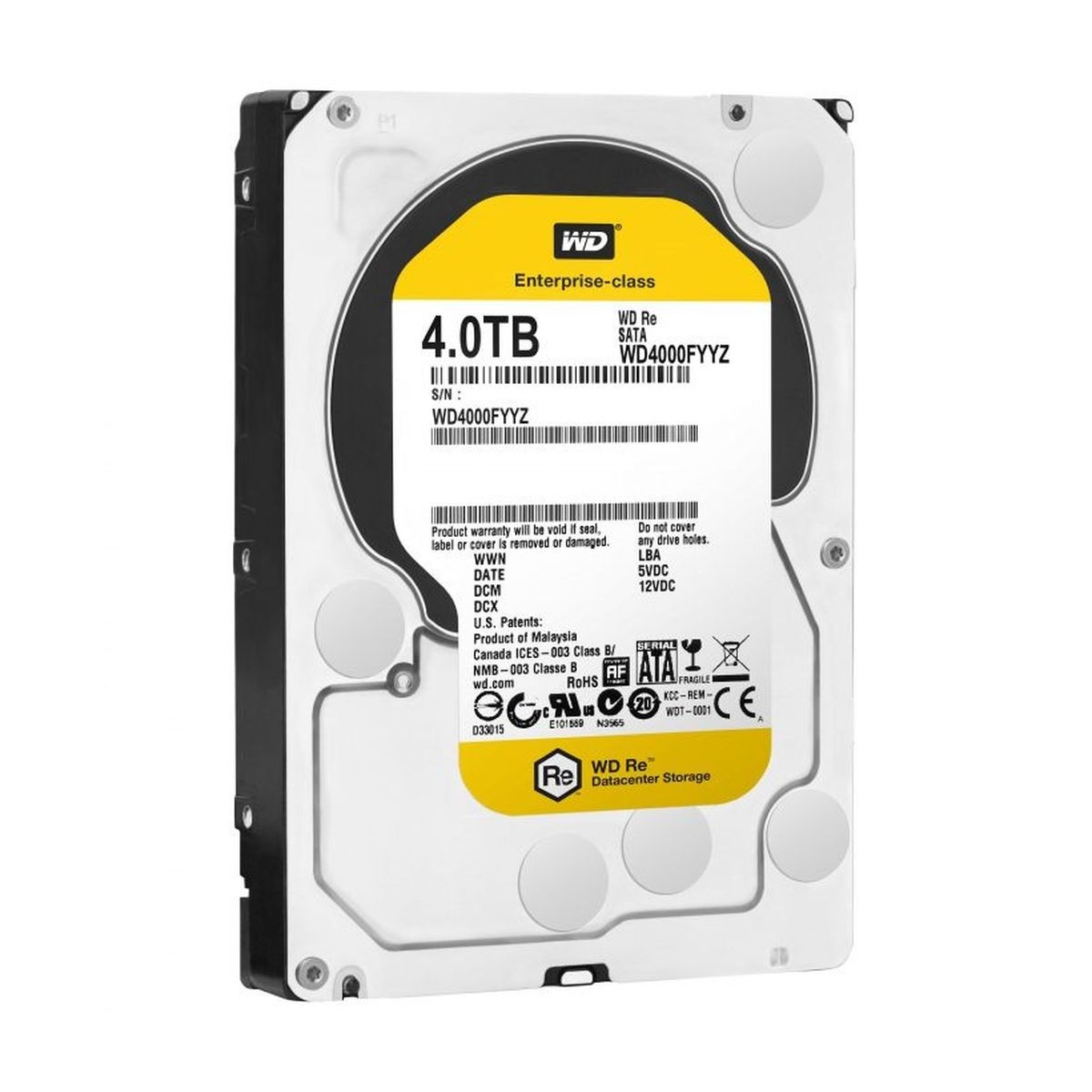 DYSK WD RE 4TB SATA 64MB 7.2K WD4000FYYZ