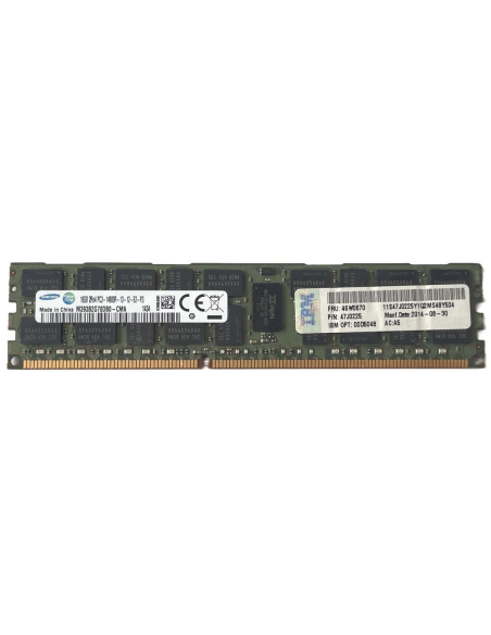 PAMIĘĆ IBM SAMSUNG 16GB 2Rx4 PC3-14900R ECC REG M393B2G70DB0-CMA 46W0670