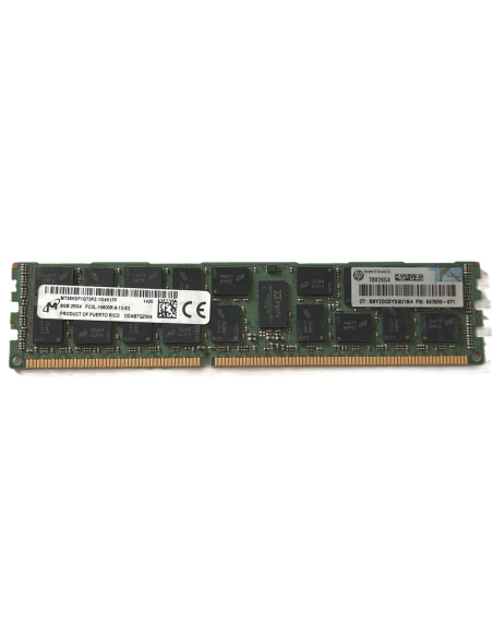 PAMIĘĆ HP MICRON 8GB 2Rx4 PC3L-10600R ECC MT36KSF1G72PZ-1G4K1FF 647650-071