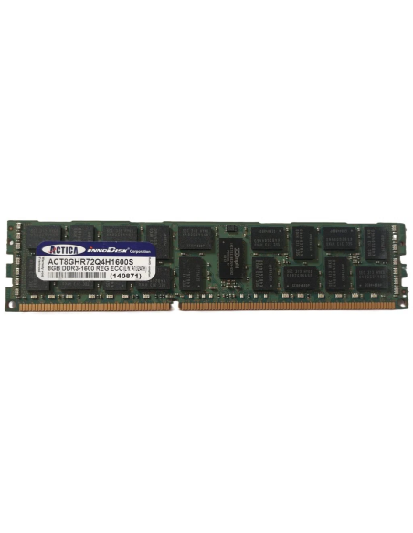 PAMIĘĆ RAM ACTICA 8GB 2Rx4 PC3-12800R ECC REG ACT8GHR72Q4H1600S