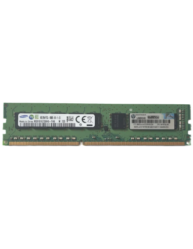HP SAMSUNG 8GB 2Rx8 PC3L-10600E ECC UDIMM M391B1G73BH0-YH9 647658-081