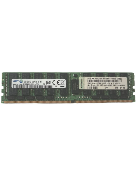 PAMIĘĆ LENOVO SAMSUNG 32GB 4DRx4 PC4-2133P ECC REG 47J0254 46W0802