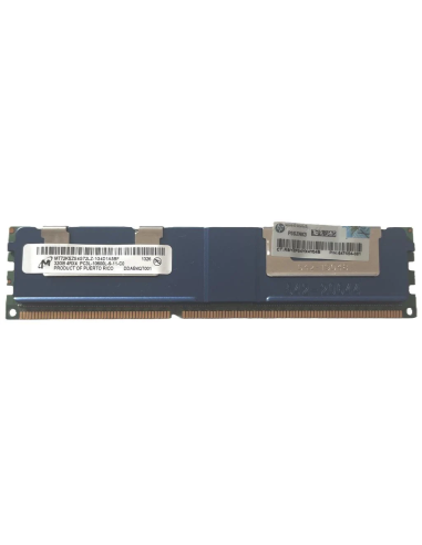 HP MICRON 32GB 4Rx4 PC3L-10600L ECC REG MT72KSZS4G72LZ-1G4D1A5BF 647654-081