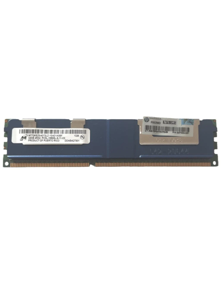 HP MICRON 32GB 4Rx4 PC3L-10600L ECC REG MT72KSZS4G72LZ-1G4D1A5BF 647654-081