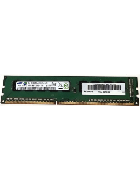 PAMIĘC LENOVO SAMSUNG 2GB 1RX8 PC3L-10600E ECC UDIMM 03T8430