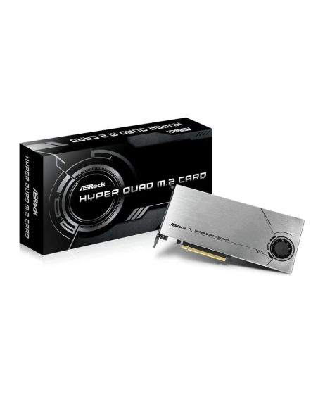 KONTROLER ASROCK HYPER QUAD M.2 4xM.2 SSD 2280 2260 PCIe 90-MCA0G0-00UANZ