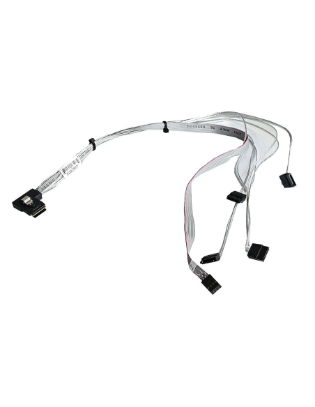 KABEL SUPERMICRO MINISAS SFF-8087 KĄTOWY NA 4xSATA 42CM CBL-SAST-0654