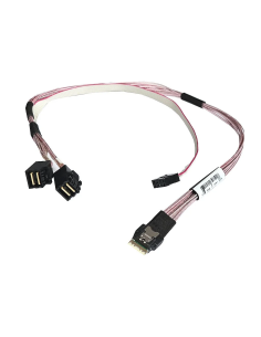 KABEL SUPERMICRO 1xSLIM SAS 2x MINI SAS SFF-8643 45CM CBL-SAST-0846-1