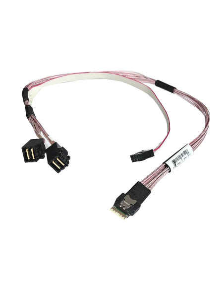 KABEL SUPERMICRO 1xSLIM SAS 2x MINI SAS SFF-8643 45CM CBL-SAST-0846-1