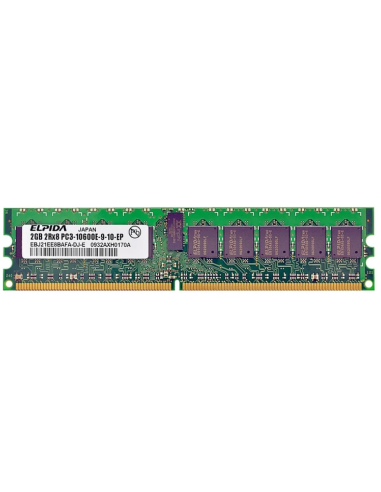 PAMIĘĆ ELPIDA 2GB 2Rx8 PC3-10600E ECC UDIMM EBJ21EE8BAFA-DJ-E