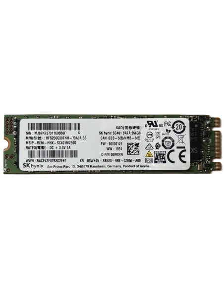 DYSK DELL HYNIX 256GB SSD SATA 6G M.2 2280 MLC HFS256G39TNH-73A0A 00WX4N