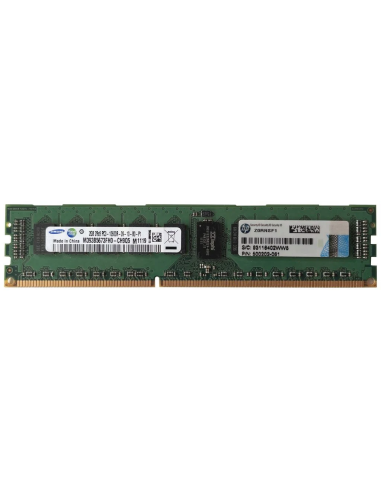 PAMIĘĆ HP SAMSUNG 2GB 2Rx8 PC3-10600R ECC REG M393B5673FH0-CH9Q5 500202-061