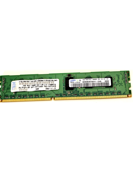 PAMIEC IBM 1GB 1RX8 PC3-10600R ECC REG 44T1480