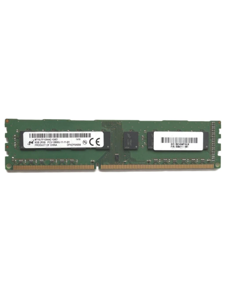 PAMIĘĆ HP MICRON 8GB 2Rx8 PC3-12800U NON-ECC UDIMM MT16JTF1G64AZ 655411-581