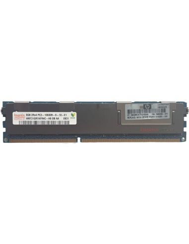 PAMIĘĆ RAM HP HYNIX 8GB 2Rx4 PC3-10600R ECC REG HMT31GR7AFR4C-H9 500206-071