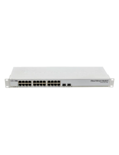 SWITCH MIKROTIK CSS326-24G-2S+RM 24x1GB 2x10GB SFP+ ZASILACZ