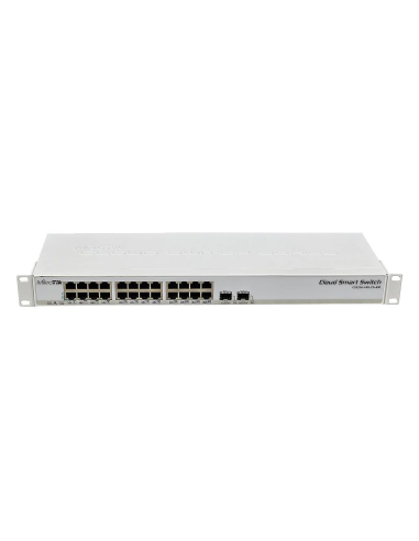 SWITCH MIKROTIK CSS326-24G-2S+RM 24x1GB 2x10GB SFP+ ZASILACZ