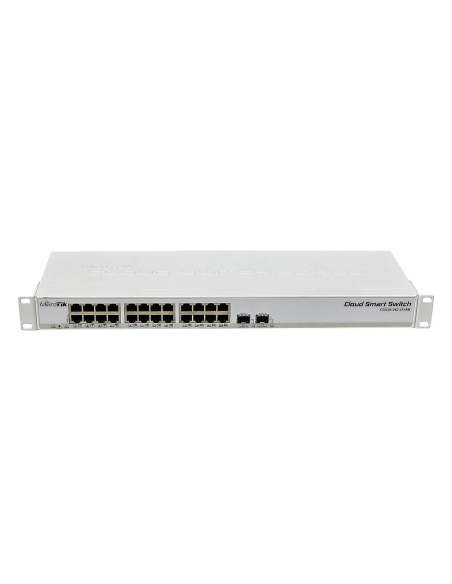 SWITCH MIKROTIK CSS326-24G-2S+RM 24x1GB 2x10GB SFP+ ZASILACZ