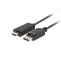 NOWY KABEL DISPLAYPORT NA HDMI LANBERG 1.8M CA-DPH