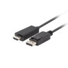 NOWY KABEL DISPLAYPORT NA HDMI LANBERG 1.8M CA-DPH