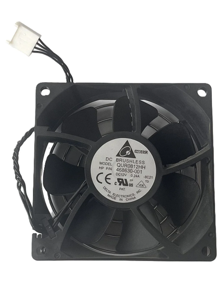 WENTYLATOR WIATRAK DELTA HP Z600 80x80MM 4-PIN QUR0812HH 468630-001