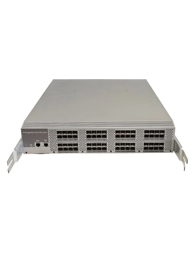 SWITCH HP SAN 4/64 AE495A REV.0B 64x4GB SFP 32 PORTY AKTYWNE 1x100Mbps