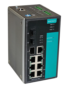 PRZEMYSŁOWY SWITCH MOXA EDS-510A-3SFP REV. 1.3.2 7x100Mbps 3xSFP 1GB VLAN