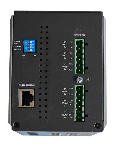 PRZEMYSŁOWY SWITCH MOXA EDS-G509 REV. 1.5.1 4x1GB 5xCOMBO SFP/RJ-45 L2 VLAN