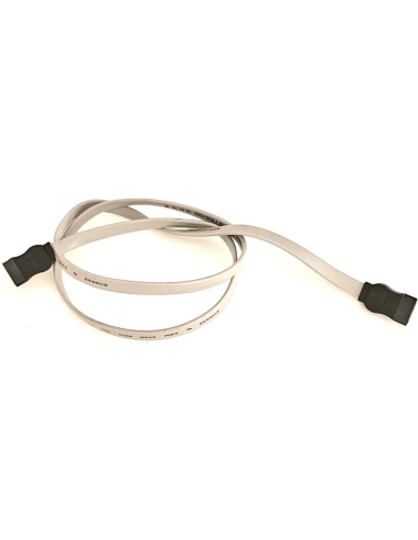 KABEL SATA PROSTY NA SATA PROSTY 76CM POPIELATY