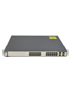 CISCO WS-C3750G-24PS-E PoE+ 24x1GB 4xSFP STACK
