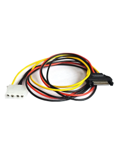 NOWY KABEL ZASILAJĄCY DELOCK MOLEX 4PIN NA 1xSATA 15PIN ŻEŃSKI 70CM 60138