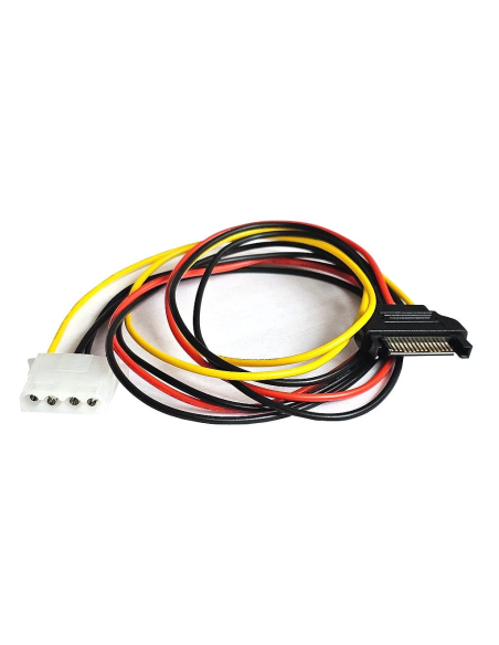NOWY KABEL ZASILAJĄCY DELOCK MOLEX 4PIN NA 1xSATA 15PIN ŻEŃSKI 70CM 60138